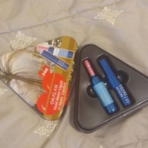 Matte liquid and matte lipstick duo in party pink